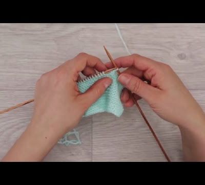 Tuto vidéo apprendre à tricoter des chaussons bébé