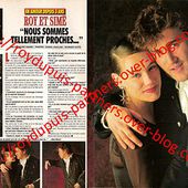 1992 - Roy Dupuis: en amour depuis trois ans - ROY DUPUIS EUROPE