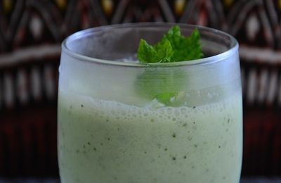 Gaspacho épicé aux concombres