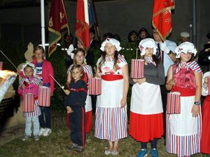 Célébration de la fête nationale (14 juillet) à Algrange en 2015