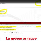 Enorme ARNAQUE de SFR : la FIBRE soit-disant FTTB ou FTTH n'est que du FTTLA - OOKAWA Corp.