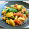 Un bon tit curry de poulet indien (Murgh jafrezi) comme je les aime!