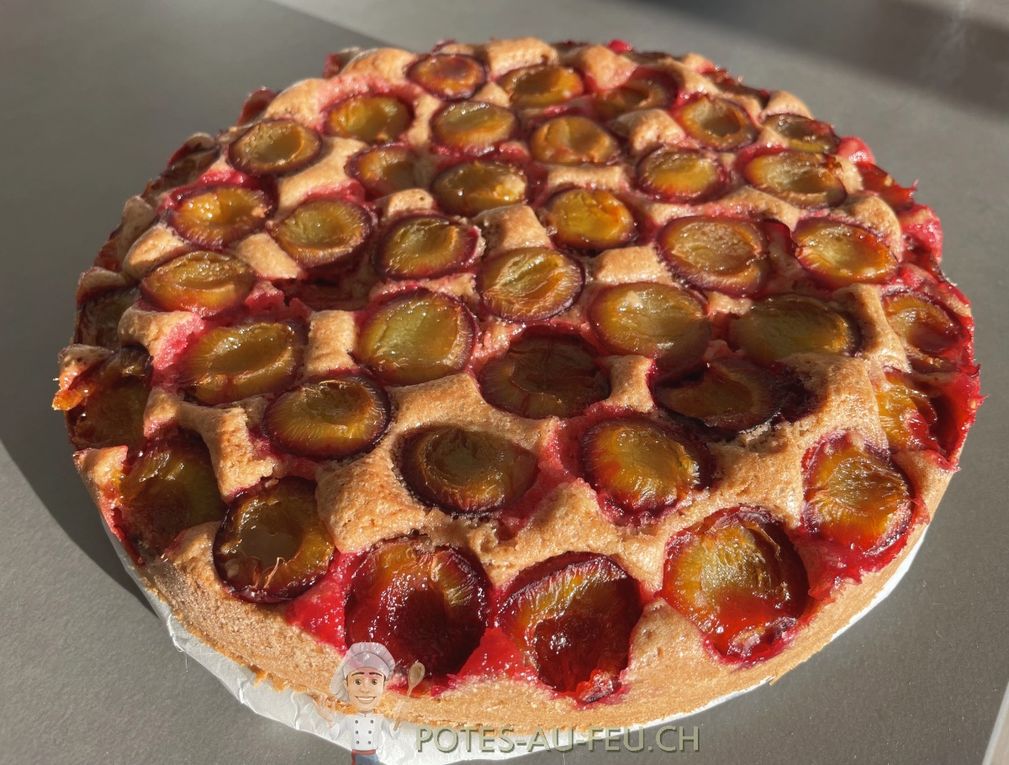 Gâteau moelleux aux Prunes