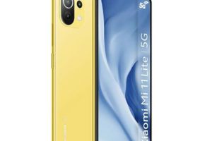 Smartphone : XIAOMI Mi 11 Lite 5G 128 Go Jaune, ODR de 50 euros