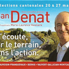 Jean Denat largement en tête du premier tour