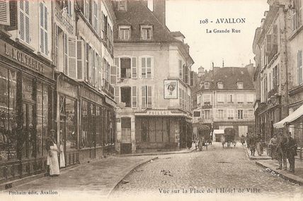 Avallon - Yonne - Dépt 89.