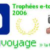 Résultats des Trophées Etourisme 2006