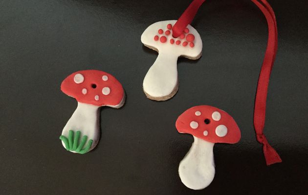 Quelques idées pour décorer vos biscuits "champignons"