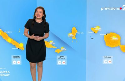 Anaïs Baydemir Journal Météo Climat France 2 le 30.04.2024