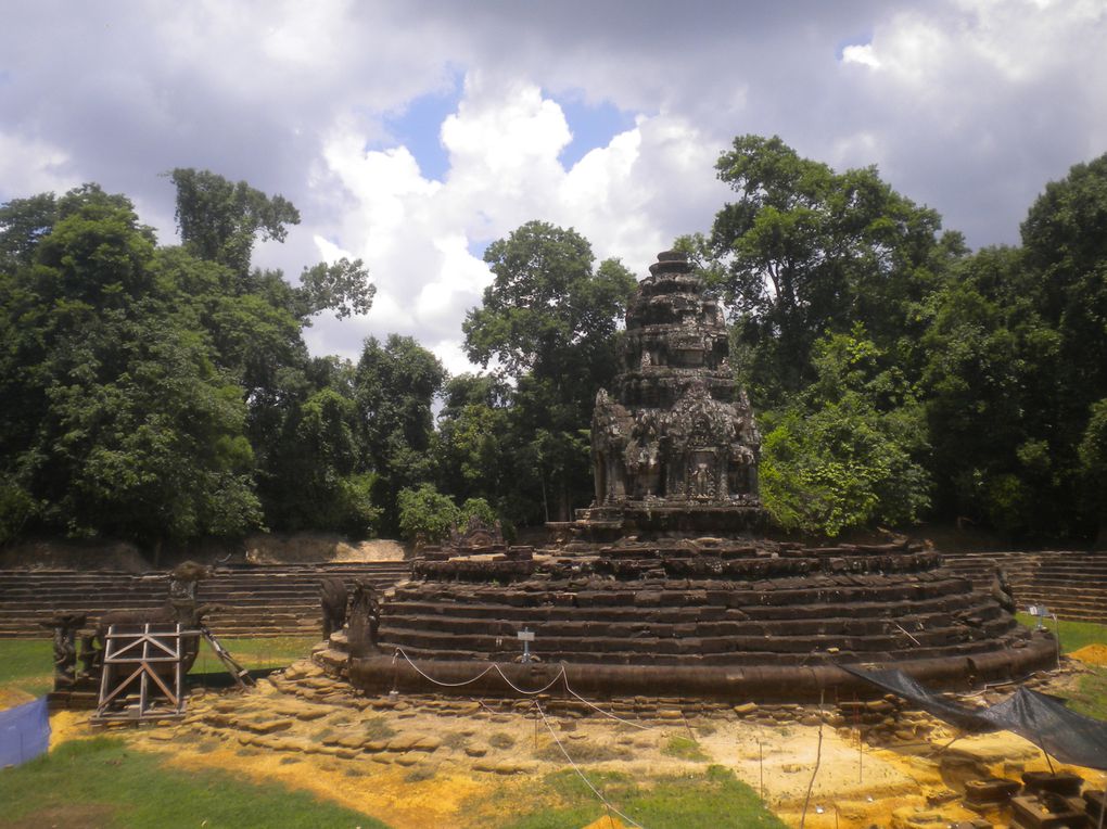 de Battambang à Banlung en passant par Siem Reap, Kompong Thom, Kompong Cham, Kratie