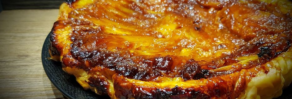 Tatin d'endives caramelisées au chèvre 