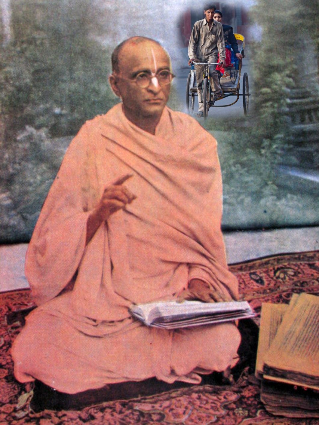 Bhaktisiddhanta Maharaj and the rickshaw wallah 