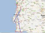 Pédalage touristique au Portugal - 980 km