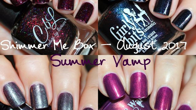 Shimmer Me Box - August 2017 - Summer Vamp