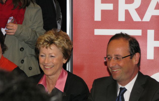 François Hollande aux Ulis