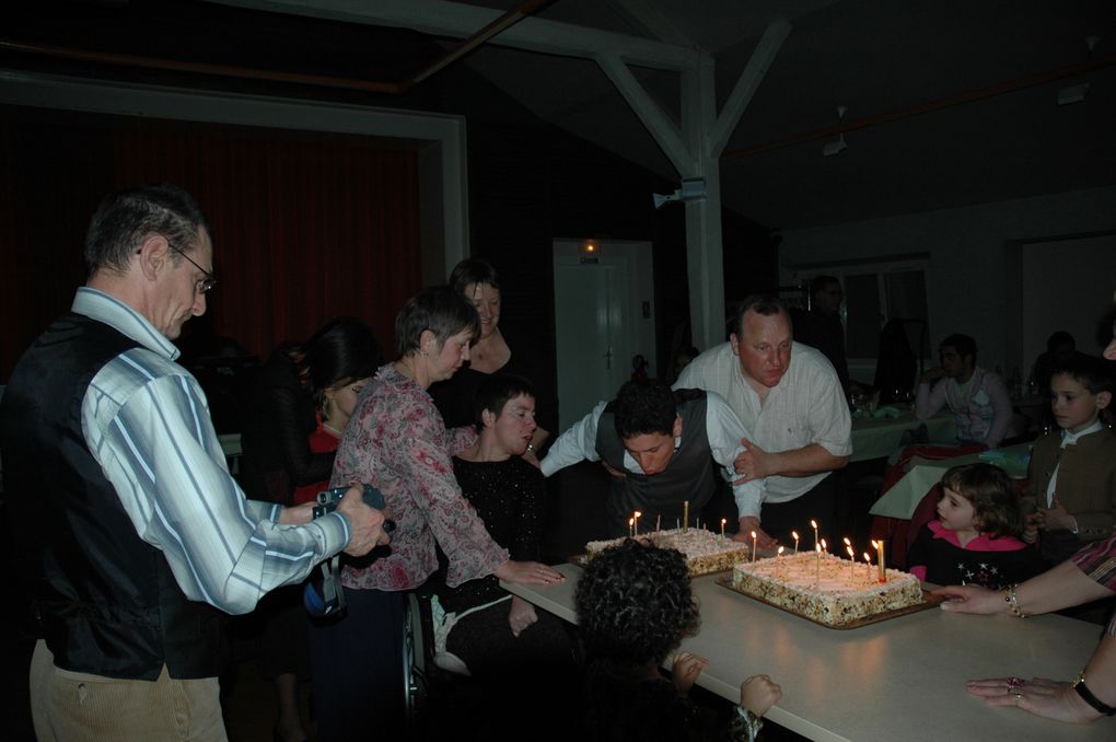 La soirée anniversaire de l'association, sous la présidence de Betty Hegy.