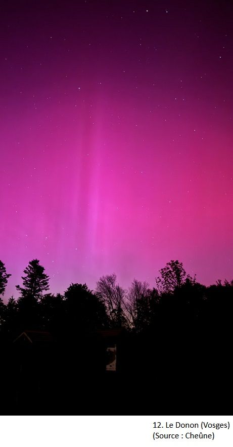 Science beauté aurores boréales France