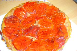 Tatin de tomates au vinaigre balsamique : à tomber à la renverse !!!