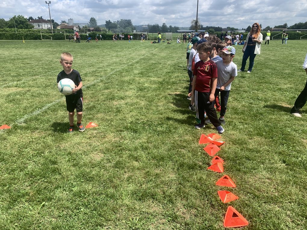 Rencontre sportive des deux écoles du village