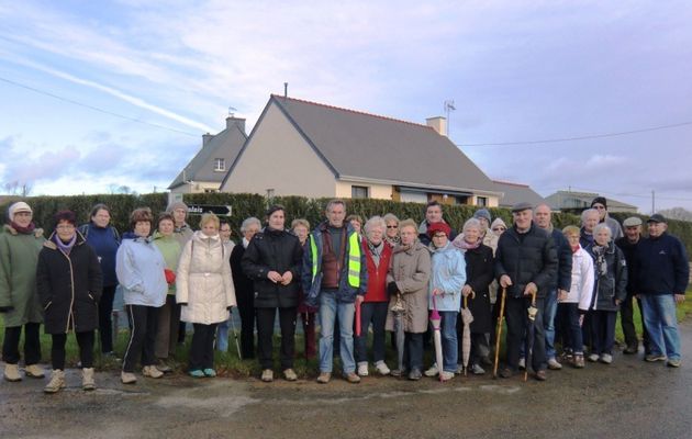 Marche du 13 janvier 2016 vers Plouguenast