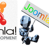The two most prevalent open source CMS solutions used on the Web are Joomla and Drupal