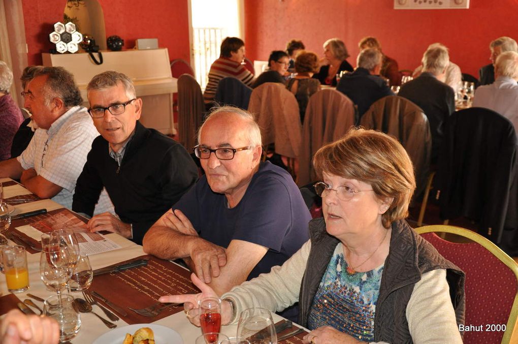 L'assemblée, le repas et la visite de l'Abbaye St Nicolas.