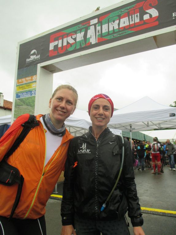 Duo gagnant sur l'Euskal Trail 