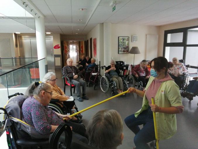 La matinée a été sportive à tous les étages. 