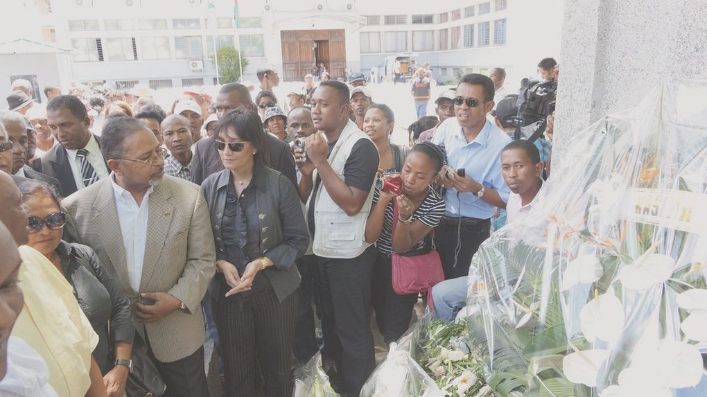 Commémoration des 4 ans de la tuerie devant le Palais d'Ambohitsorohitra. Photos: Harilala Randrianarison 1