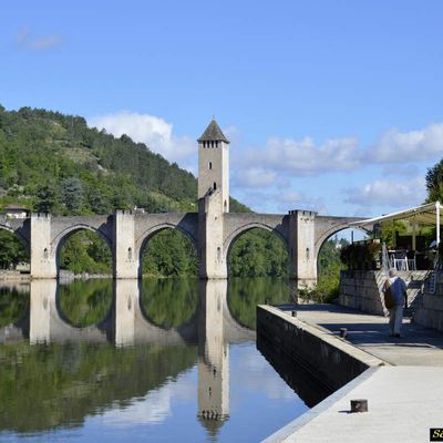 Le pont Valentré à Cahors dans le Lot