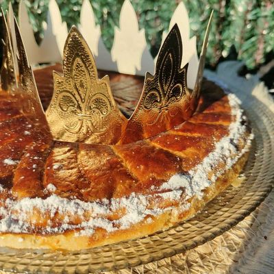 Galette des rois allégée choco noisette
