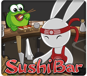 Prizee vous invite à vous divertir avec le jeu gratuit rapide Sushi Bar