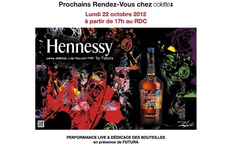 HENNESSY DESIGNED BY FUTURA - 22 OCTOBRE 2012 - COLETTE