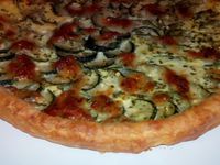 Tarte moelleuse aux courgettes