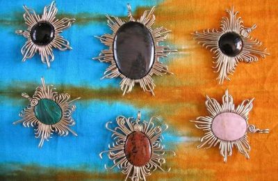 Pendentifs "soleil"