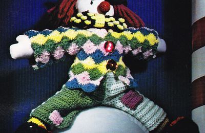 Téléchargement gratuit tutoriel crochet : le doudou clown