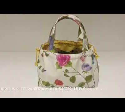 Coudre un petit panier à Multi-usages