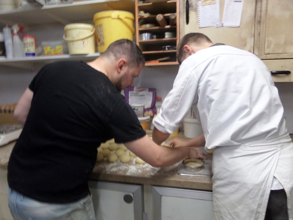 Visite de la boulangerie par les élèves de Vergoncey