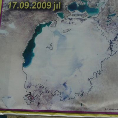 La mer d'Aral...la mer retirée...