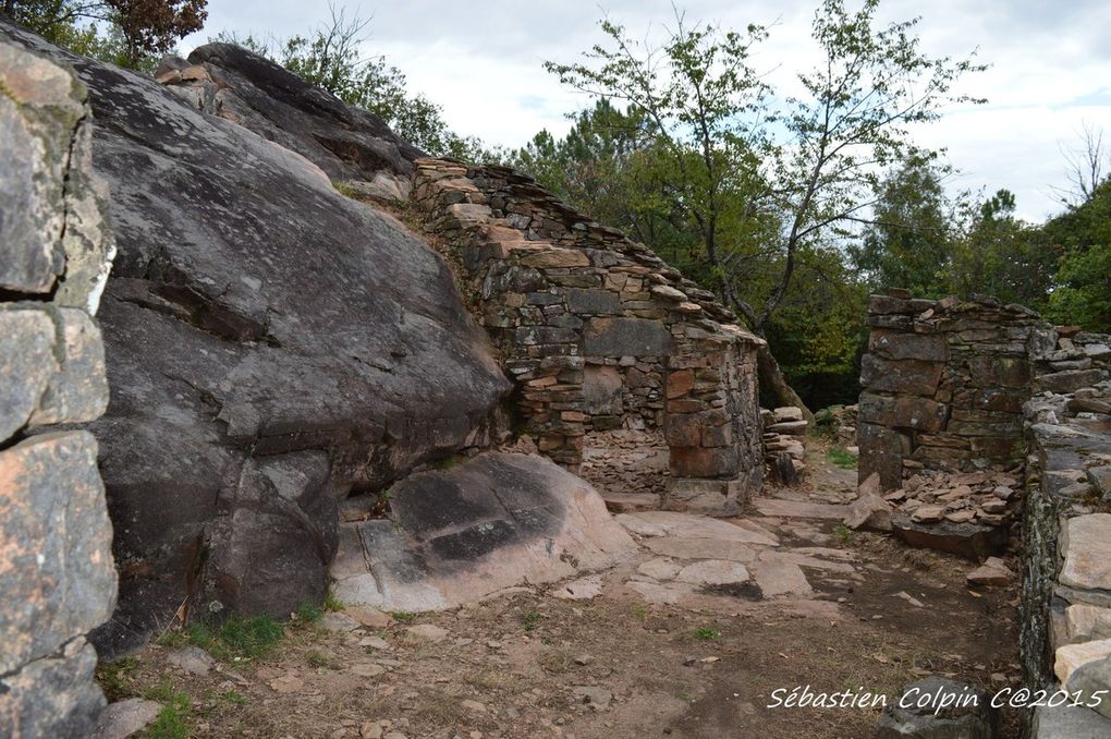 Aubazine(19), le sentier du dolmen au cromlech