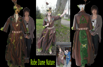 Robe "Dame Nature"