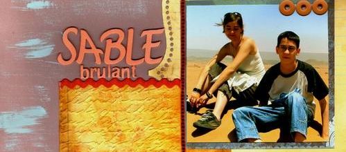 Sable brûlant