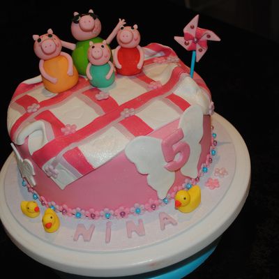 Cake design : Collection de Peppa Pig