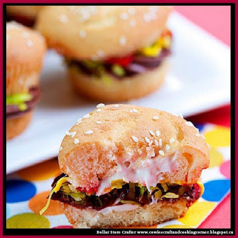 Cupcakes That Look Like Sliders