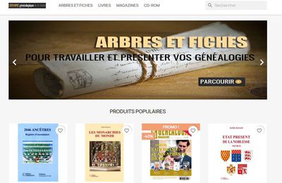 Mise à jour de la nouvelle librairie en ligne - Lavoute.eu