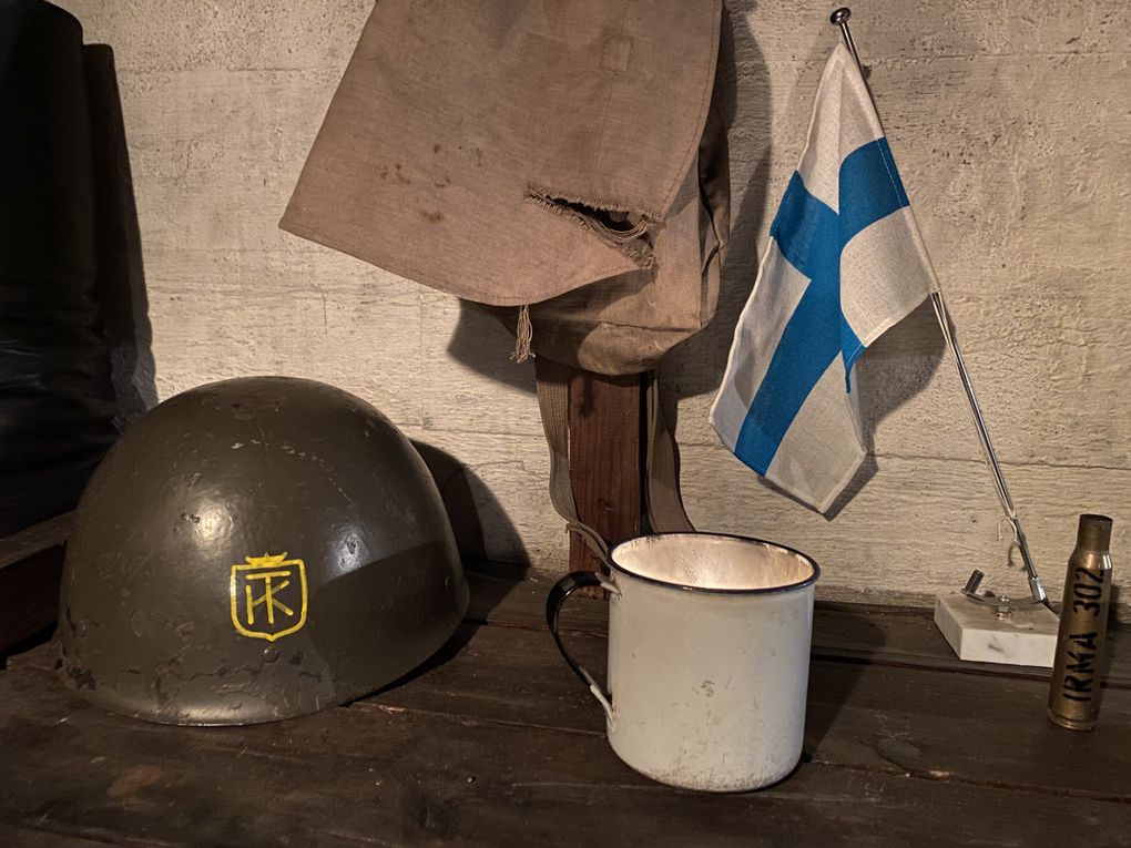 FI23 INF The Harparskog line, the bunker Irma and the tank obstacle