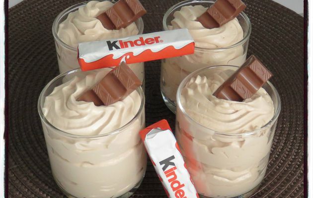 Mousse au kinder maxi