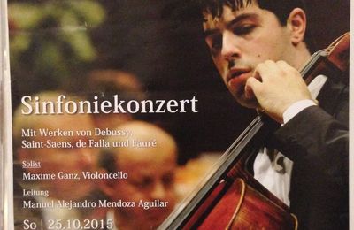 25 oct 2015, Manuel Alejandro Mendoza Aguilar dirige l'Ortenau-Orchester