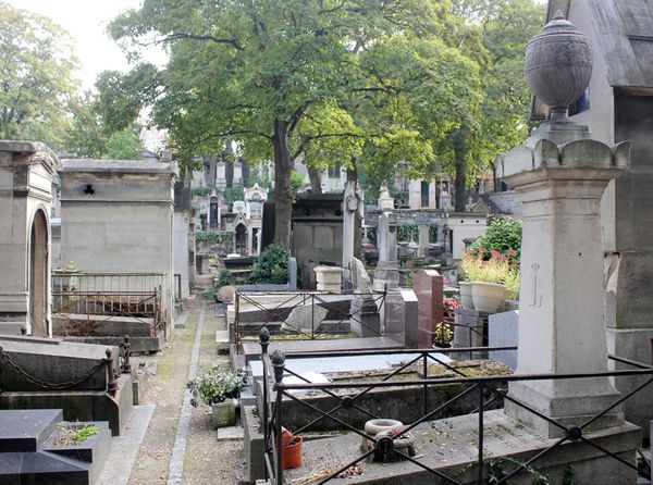 Tombe de Gustave Moreau. Cimetière Montmartre.
