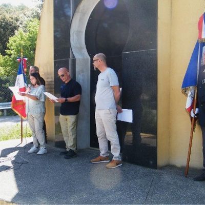 Commémoration de l'Abandon des Harkis à Jouques (13)
